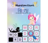 Magical Book search -fairy: Cozy Word Search for all ages Easy level