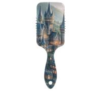 Magical Castle - Cepillo para desenredar el cabello, cepillo antiestático para el cabello, masajeador de pelo