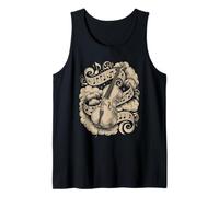 Magical Cello Surrounded by Cloud Music Notes Camiseta sin Mangas