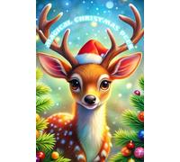 Magical Christmas Deer: Holiday Coloring Adventure