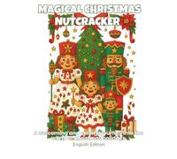 Magical Christmas Nutcracker - A Cozy Coloring Journey Around the Holiday World: 48 festive pages of Nutcracker-themed Christmas illustrations filled ... (ArtFun Color - Dreamy Christmas Collection)