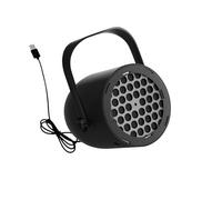 Magical Christmas USB LED Projection Light, HD Xmas Projections Lights, LED Christmas Projection Lamp, The Magic Snow Lamp,16 Magical Holiday Patterns, USB Powered (Black)