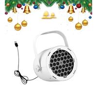 Magical Christmas USB LED Projection Light, HD Xmas Projections Lights, LED Christmas Projection Lamp, The Magic Snow Lamp,16 Magical Holiday Patterns, USB Powered (White)
