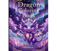 Magical Coloring book dragon for kids/ 24 pages of dragon mandalas,: Coloring book/ Children Activity (Magical coloring book, fantasy creatures.)