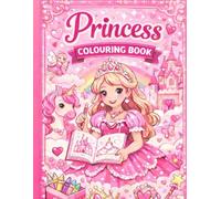 Magical Colouring Book for Kids: Princesses, Unicorns, Fairies, Mermaids & Cute Fantasy Scenes For Kids Ages 3-10