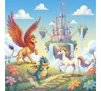 Magical creature school: Coloring Book for Kids