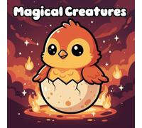 Magical Creatures and Mythical Beings Coloring Book: Explore a world of cute monsters, brave dragons, graceful mermaids, and legendary beings. Relax ... offering fun and stress relief for all ages.