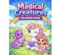 Magical Creatures: Coloring Book