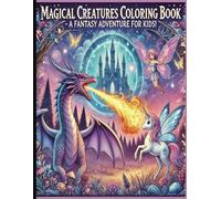 Magical Creatures Coloring Book - A Fantasy Adventure for Kids!: Discover 45+ Amazing Dragons, Unicorns, Fairies, and More in an Enchanted World!