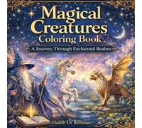 Magical Creatures Coloring Book: A Journey Through Enchanted Realms: Unleash your creativity and bring mystical beings to life with color!