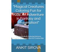 "Magical Creatures Coloring Fun for Kids: An Adventure in Fantasy and Imagination!": "A Coloring Book Featuring Unicorns, Dragons, Fairies, and More for Creative Kids