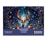 Magical Deer Forest_1 Superficie Lisa Excelente Regalo-Hobby, Adultos, Jóvenes Y Aficionados 52x38cm/1000pcs