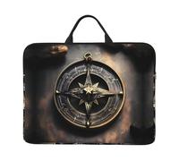 Magical Design - Funda protectora anticolisión para portátil (16.5 x 12.2 pulgadas), diseño portátil de brújula de runas nórdicas