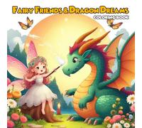 Magical Fairies and Dragons Coloring Book for Kids Ages 3-8: Enchanting Fantasy Scenes with Cute Dragons, Beautiful Fairies, Castles, Forests, and ... Boys and Girls Who Love Mythical Creatures