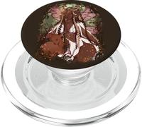 Magical Fantasy Fairy Tale Fee Elf con alas de Ciervo en el Bosque PopSockets PopGrip para MagSafe