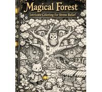 Magical Forest: Intricate Coloring for Stress Relief: A Whimsical Adult Coloring Journey Through Enchanted Forests, Hidden Villages, and Complex Designs for Mindful Relaxation and Creative Therapy