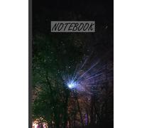 Magical Forest Lights, Immerse Yourself in a World of Dreams: Checkered Notebook, Magical Cover, Dream Journal
