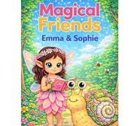 Magical Friends: Emma & Sophie: A Magical Flower Fairy & Snail Coloring Adventure | Cute Fantasy Coloring Book Filled with Gardens, Bees, and Nature Magic for Kids & Relaxing Fun