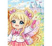 Magical Friendship Coloring Adventure: A Cute Anime Coloring Book with Fairy Friends, Anime-Style Artwork Fantasy Coloring Book for Kids ,Fun and Easy Coloring Pages for Kids book