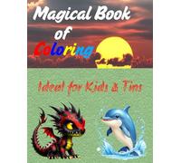Magical Fun with Animals : Bold And Easy-to-Color Book For Kids, Tins And Adults: Ideal coloring book for Kids, Tins and Adults