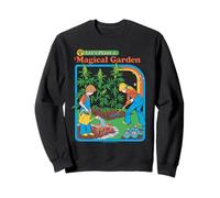 Magical Garden 420 Sarcastic Retro Vintage Funny Adult Humor Sudadera