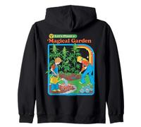 Magical Garden 420 Sarcastic Retro Vintage Funny Adult Humor Sudadera con Capucha