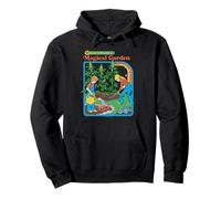 Magical Garden 420 Sarcastic Retro Vintage Funny Adult Humor Sudadera con Capucha