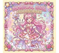 Magical Girl Coloring Book: 48 Kawaii Girls with Anime style (Kawaii Anime Series)