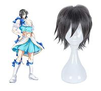Magical Girl Ore Cosplay Pelucas Sakigasuki Men Ver. Pelucas sintéticas resistentes al calor de Cosplay Fiesta de carnaval de Halloween Pelucas de Cosplay