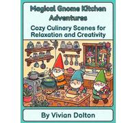 Magical Gnome Kitchen Adventures: Cozy Culinary Scenes for Relaxation and Creativity