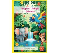 Magical Jungle Friends: A Fun and Creative Coloring Book for Kids.