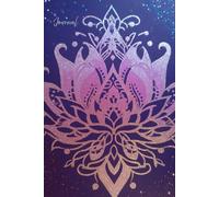 Magical Lotus Mandala Journal: A Glittering, Glowing Lotus Flower Notebook for Mindfulness, Reflection & Creative Writing