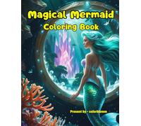 Magical Mermaid Book - Age 3-9 | Activities for Kids | Fun Book | Drawing & Coloring | Gift to Children for Painting |: A book for kids & Adult