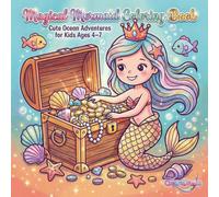 Magical Mermaid Coloring Book: Cute Ocean Adventures for Kids Ages 4-7