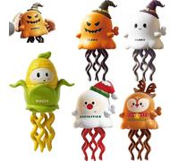 Magical Mini Dancing Ghost, Christmas - Creative Twisting Clockwork Slide, Dance and Swinging 3D Clockwork Ghosts Toy, for Halloween＆Christmas, Birthday Gifts (Mix*5)
