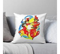 Magical Mystery Tour - Funda de almohada cuadrada de poliéster y lino, terciopelo, con cremallera, decorativa, para sofá