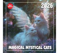 Magical Mystical Cats Calendar 2026: Enchanted felines caught in dreamlike surroundings | Kalender Calendario Calendrier