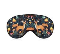 Magical Night - Máscara de dormir con correa ajustable, cómoda y suave, ayuda para dormir, antifaz con bloqueo de luz