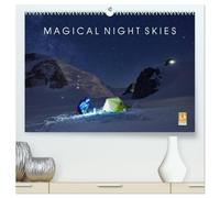 Magical Night Skies (High Quality Premium Wall Calendar 2027 DIN A2 landscape),CALVENDO 12 Month Wall Calendar: An enchanting journey under the starry skies of the Alps