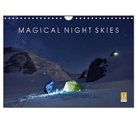 Magical Night Skies (Wall Calendar 2026 DIN A4 landscape), CALVENDO 12 Month Wall Calendar: An enchanting journey under the starry skies of the Alps