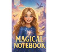 Magical Notebook for Girls: Lined Fantasy Journal with Castle, Dragon, and Enchanted Sky Artwork