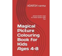 Magical Picture Colouring Book for Kids Ages 4-8: picture book | east to colour |Learn with fun
