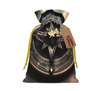 Magical Runes - Bolsas de regalo con cordón con estampado de brújula, bolsas de día festivo, bolsas de golosinas, bolsas de regalo de Navidad