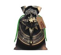 Magical Runes - Bolsas de regalo con cordón con estampado de brújula, bolsas de vacaciones, bolsas de golosinas, bolsas de regalo de Navidad