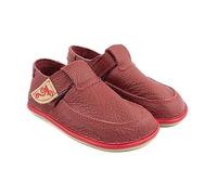 Magical Shoes Scarpe a Piedi Nudi per Bambini, Scarpine in Pelle Prima Infanzia, Zapatos de Primeros Pasos Bebé, Barefoot Shoes Kids, con Suola Morbida, Talla 26, Rojo, Lulu