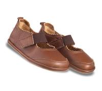 Magical Shoes Zapatos descalzos niña zapatos niños zapatos zapatos bailarinas de cuero zapatos niña elegante suave princesa zapatos zapatos gloria, marrón, 27 EU Ancho