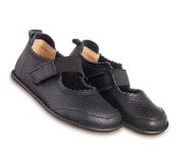 Magical Shoes Zapatos descalzos niña zapatos niños zapatos zapatos bailarinas de cuero zapatos niña elegante suave princesa zapatos zapatos gloria, Negro , 25 EU Ancho