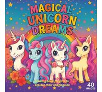 Magical unicord dreams: Coloring book for girls to explore their imagination | Perfect gift for girls | How to pass leisure times
