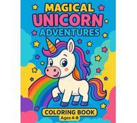 Magical Unicorn Adventures: 40 Delightful Coloring Pages Featuring Cute and Fun Unicorns Doing All Kinds of Activities