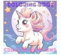 Magical Unicorn Adventures A Coloring Book for Little Creatives: Educational coloring book with Unicorns and Landscapes for children 3-12